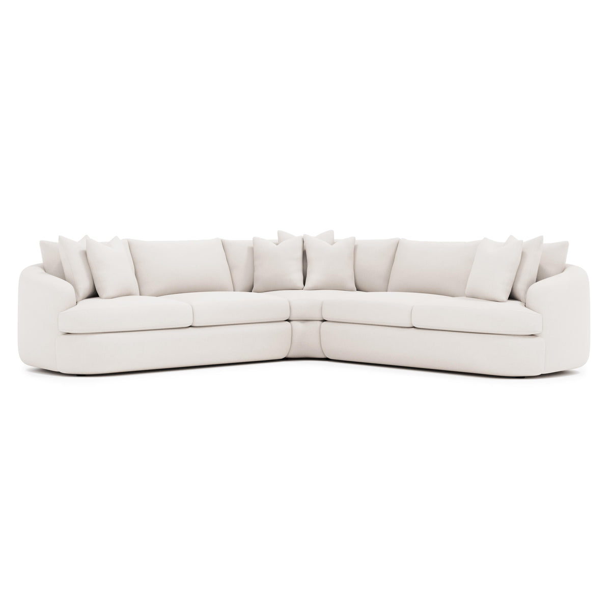 Jules Ivory Sectional - Ornate Home
