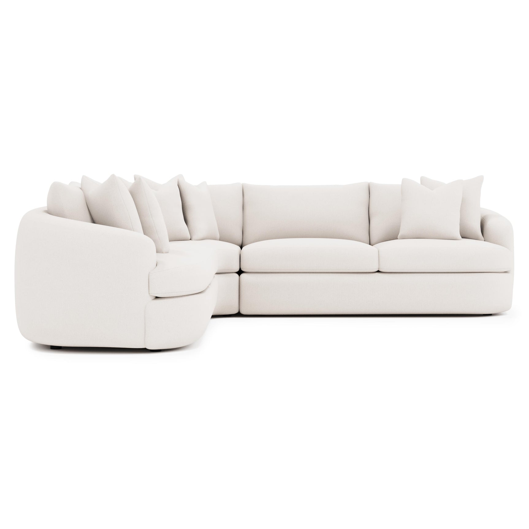 Jules Ivory Sectional - Ornate Home