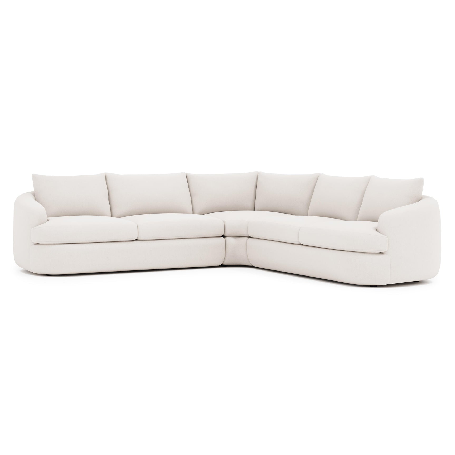 Jules Ivory Sectional - Ornate Home