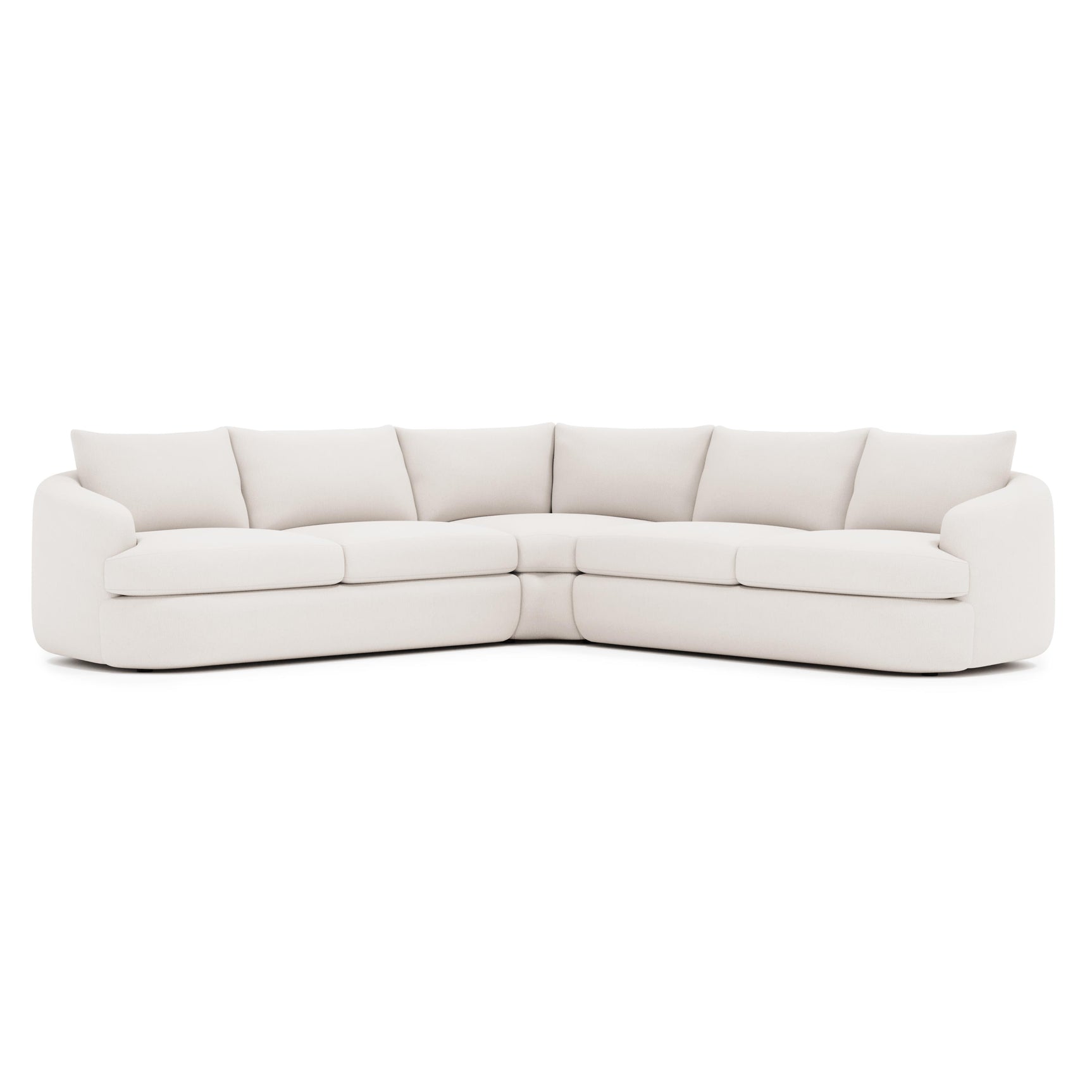 Jules Ivory Sectional - Ornate Home