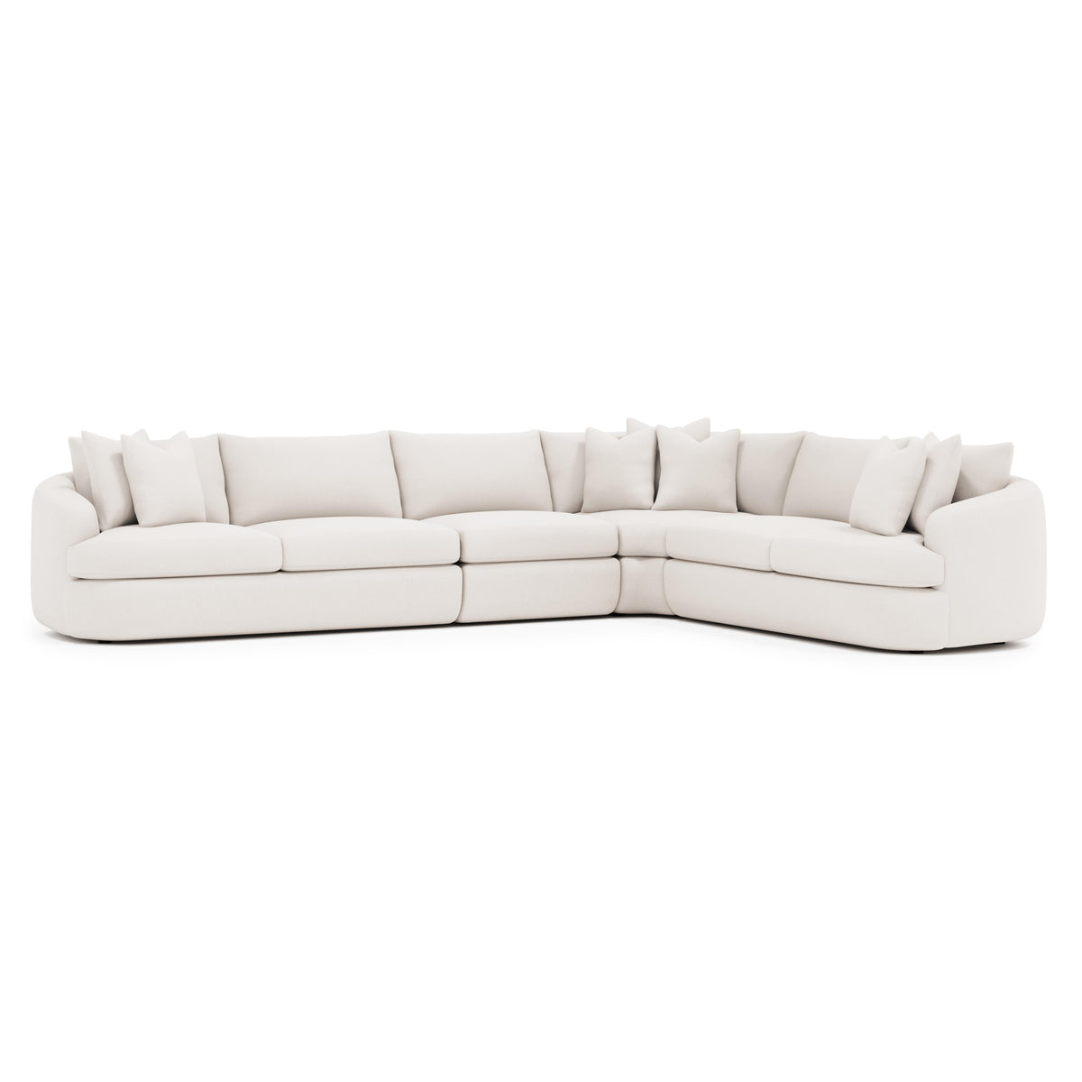 Jules Ivory Sectional - Ornate Home