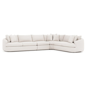 Jules Ivory Sectional - Ornate Home