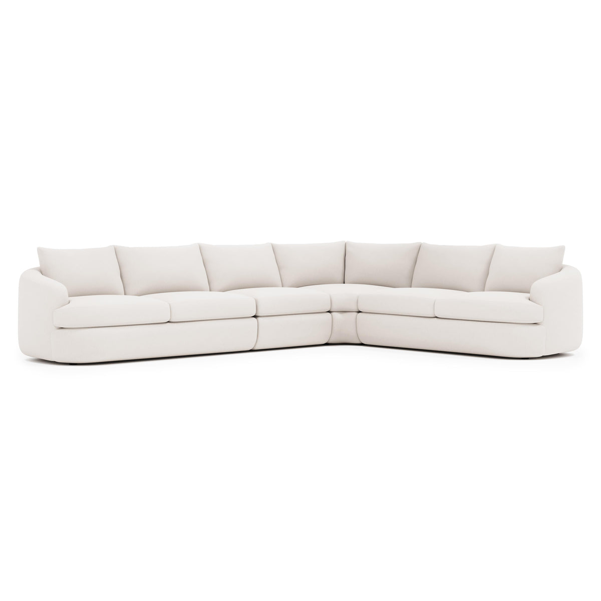 Jules Ivory Sectional - Ornate Home