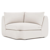 Jules Ivory Wedge Without Pillows - Ornate Home