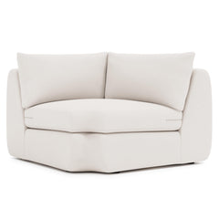 Jules Ivory Wedge Without Pillows - Ornate Home