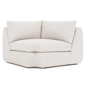 Jules Ivory Wedge Without Pillows - Ornate Home