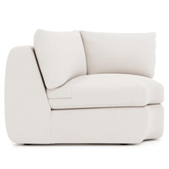 Jules Ivory Wedge Without Pillows - Ornate Home