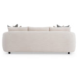 Jules White/Cream Fabric Sofa - Ornate Home
