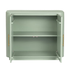 Julia Green Two-Door Cabinet - Ornate Home