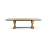 Julia Soft Earth Extendable Dining Table - Ornate Home