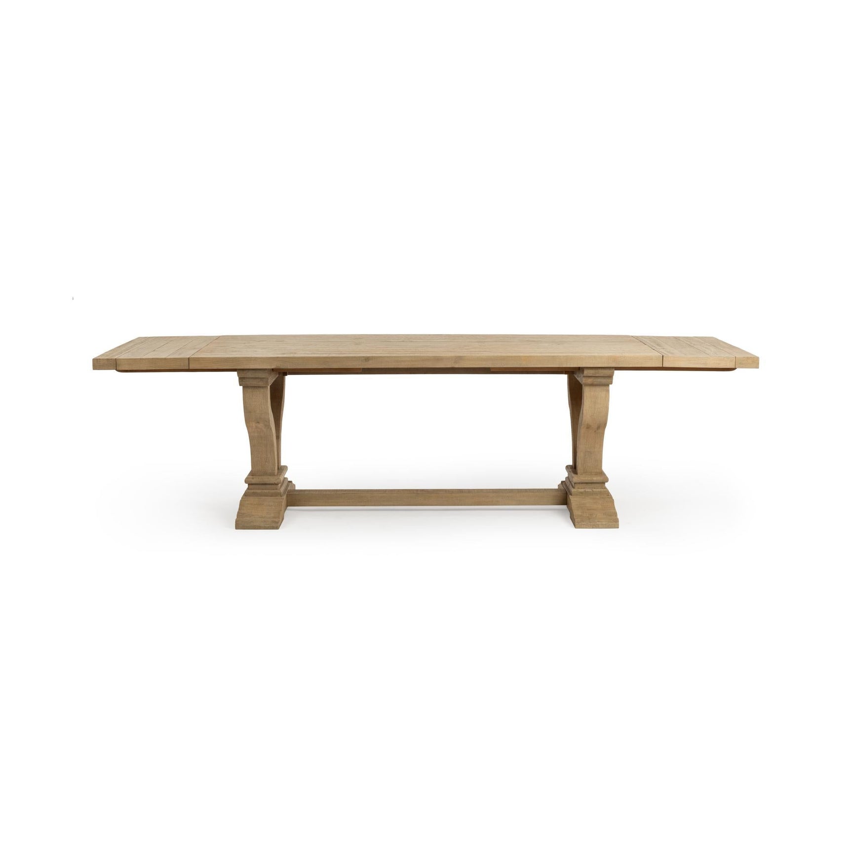 Julia Soft Earth Extendable Dining Table - Ornate Home