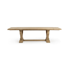Julia Soft Earth Extendable Dining Table - Ornate Home