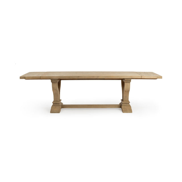 Julia Soft Earth Extendable Dining Table - Ornate Home