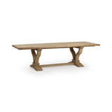 Julia Soft Earth Extendable Dining Table - Ornate Home
