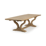 Julia Soft Earth Extendable Dining Table - Ornate Home