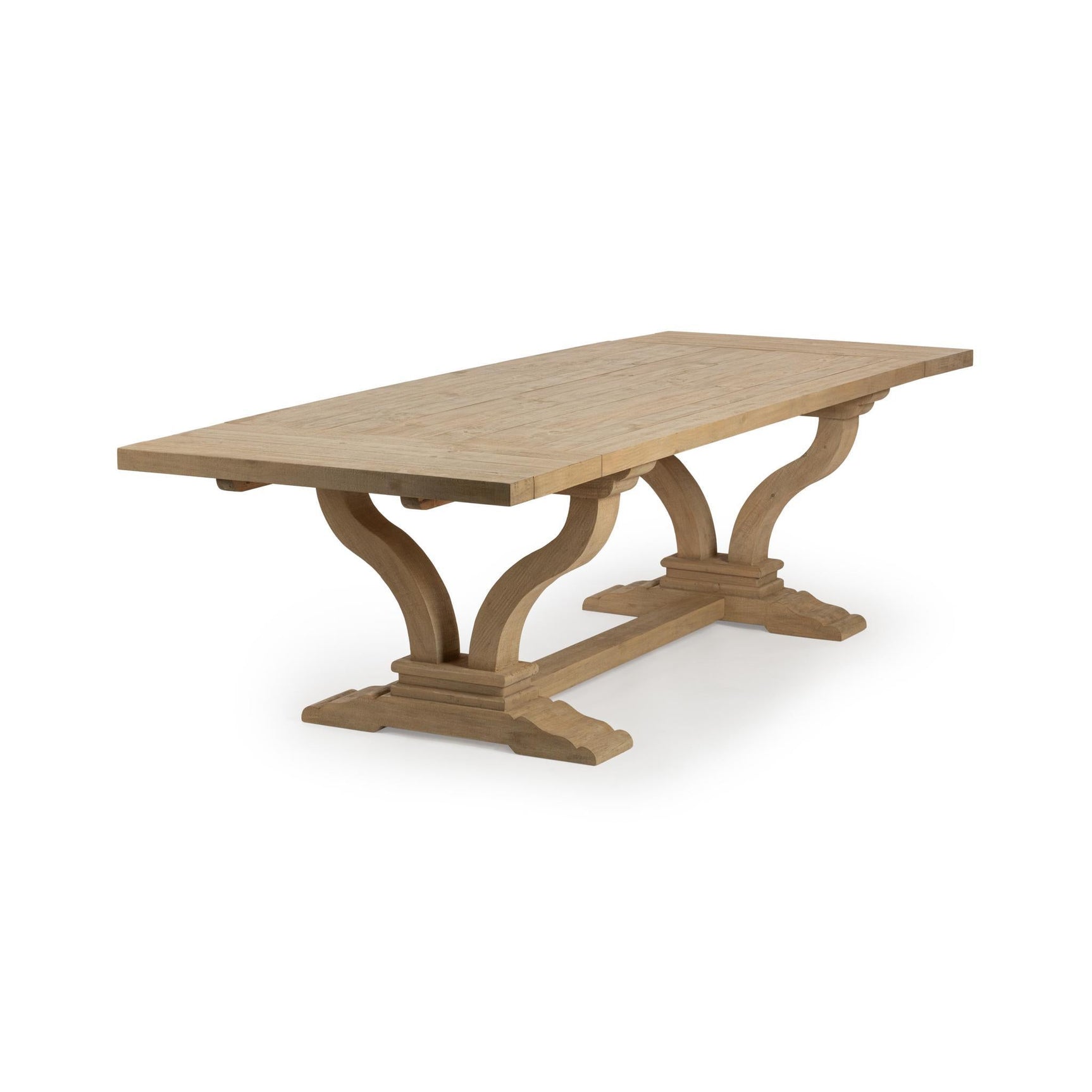 Julia Soft Earth Extendable Dining Table - Ornate Home