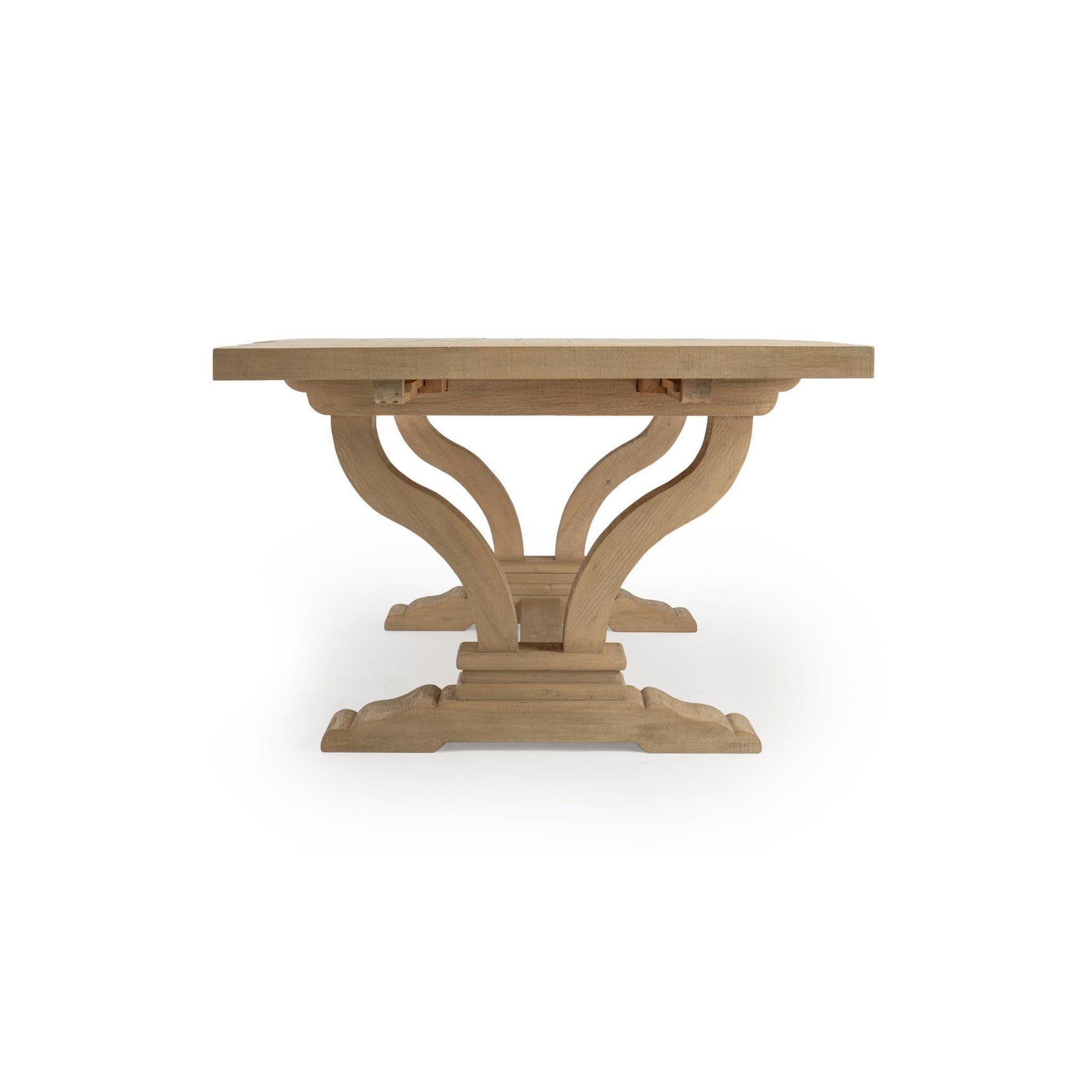 Julia Soft Earth Extendable Dining Table - Ornate Home
