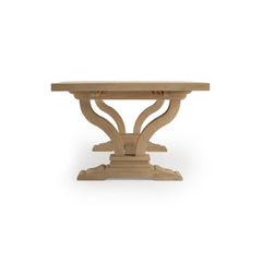 Julia Soft Earth Extendable Dining Table - Ornate Home