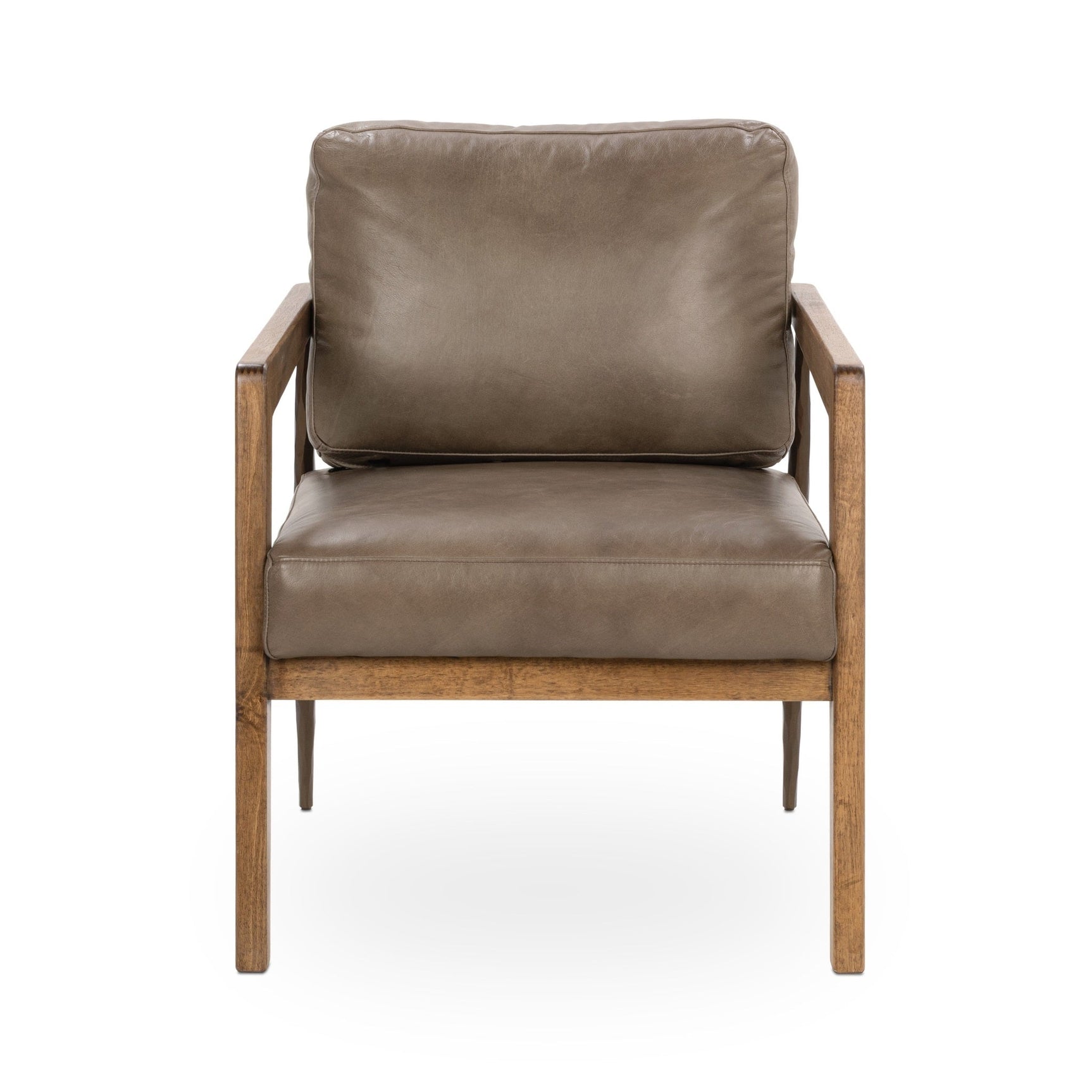 Julia Truffle Brown Accent Chair - Ornate Home