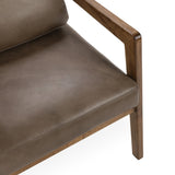 Julia Truffle Brown Accent Chair - Ornate Home