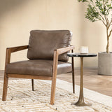 Julia Truffle Brown Accent Chair - Ornate Home