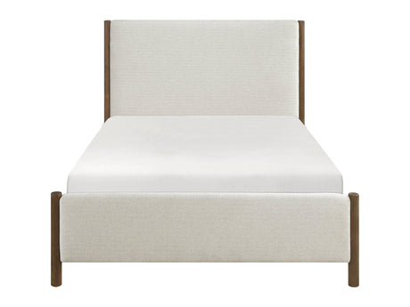 Julian Beige Eastern King Platform Bed - Ornate Home