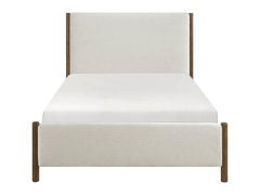 Julian Beige Full Platform Bed - Ornate Home