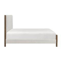 Julian Beige Full Platform Bed - Ornate Home