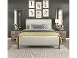 Julian Beige Queen Platform Bed - Ornate Home