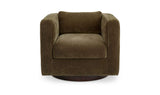 Julian Cedar Green Swivel Chair - Ornate Home