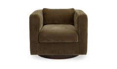 Julian Cedar Green Swivel Chair - Ornate Home