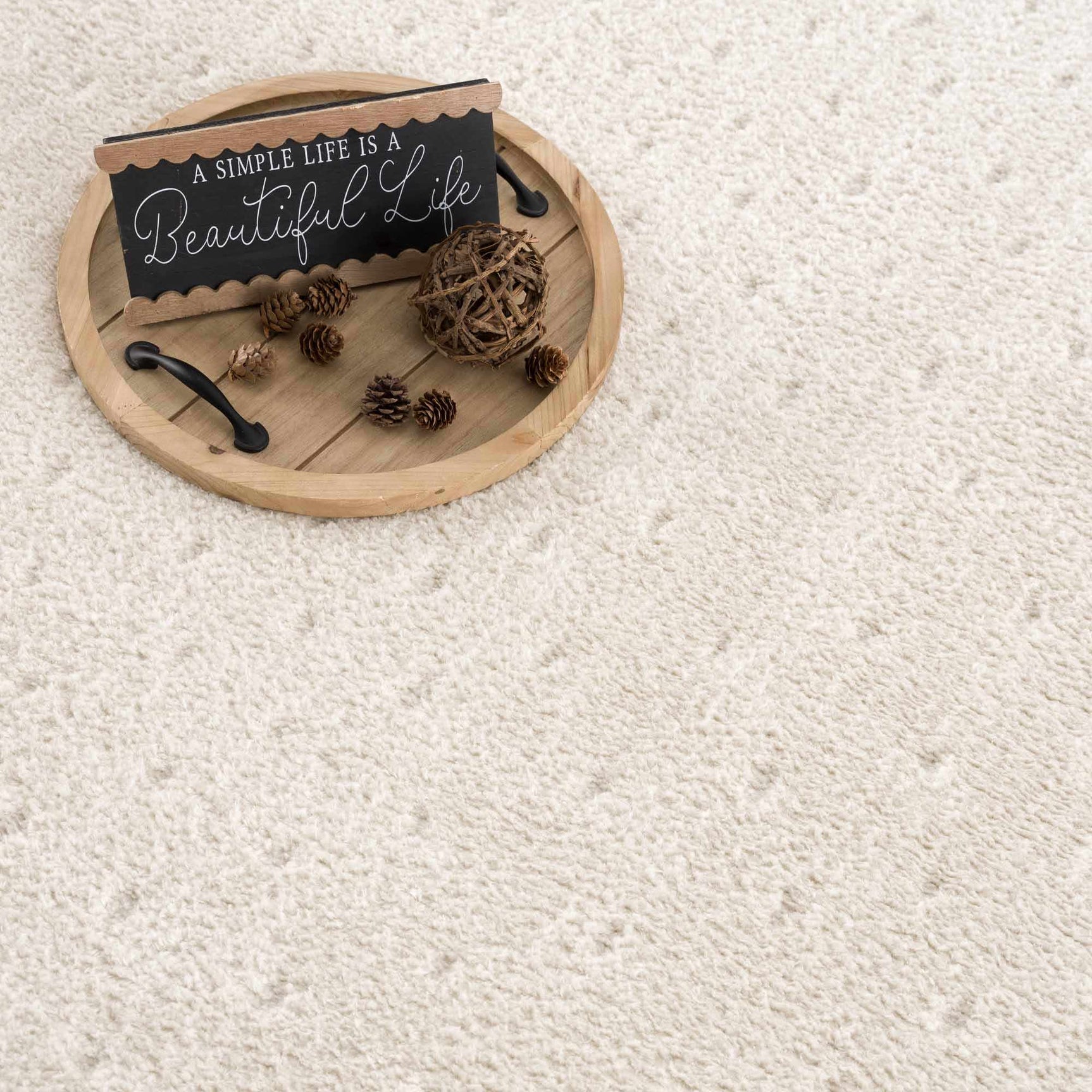 Julie Ivory Area Rug - Ornate Home