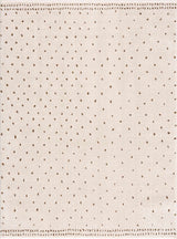Julie Ivory & Brown Area Rug - Ornate Home