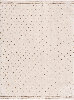 Julie Ivory & Brown Area Rug - Ornate Home