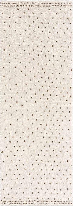 Julie Ivory & Brown Area Rug - Ornate Home