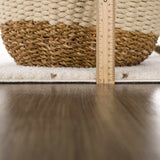 Julie Ivory & Brown Area Rug - Ornate Home