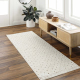 Julie Ivory & Brown Area Rug - Ornate Home