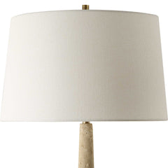 Juliet Brown/Gold Travertine Table Lamp - Ornate Home