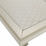 Juliette Champagne Dining Table - Ornate Home