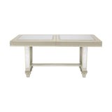 Juliette Champagne Dining Table - Ornate Home