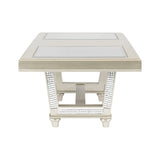 Juliette Champagne Dining Table - Ornate Home
