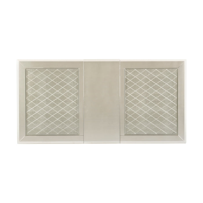 Juliette Champagne Dining Table - Ornate Home