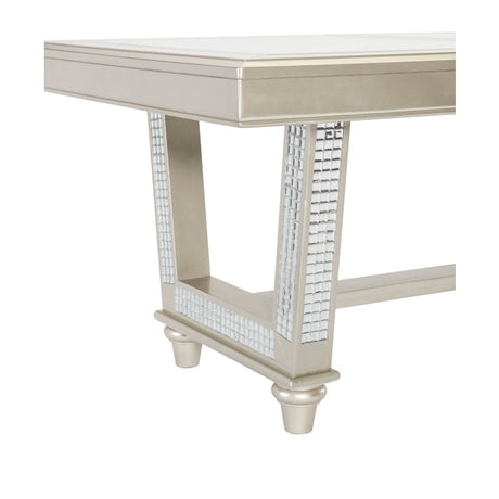 Juliette Champagne Dining Table - Ornate Home
