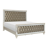 Juliette Champagne Queen Bed - Ornate Home