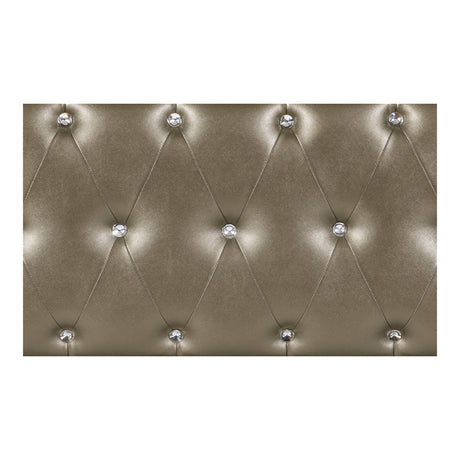 Juliette Champagne Queen Bed - Ornate Home