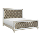 Juliette Champagne Queen Bed - Ornate Home