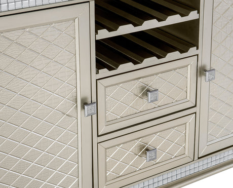 Juliette Champagne Server - Ornate Home