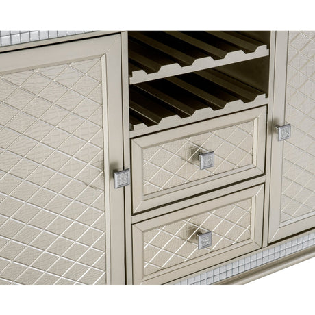 Juliette Champagne Server - Ornate Home