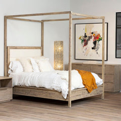 Juliette Natural Nightstand - Ornate Home