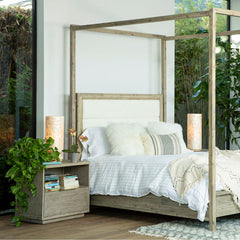 Juliette Natural Nightstand - Ornate Home
